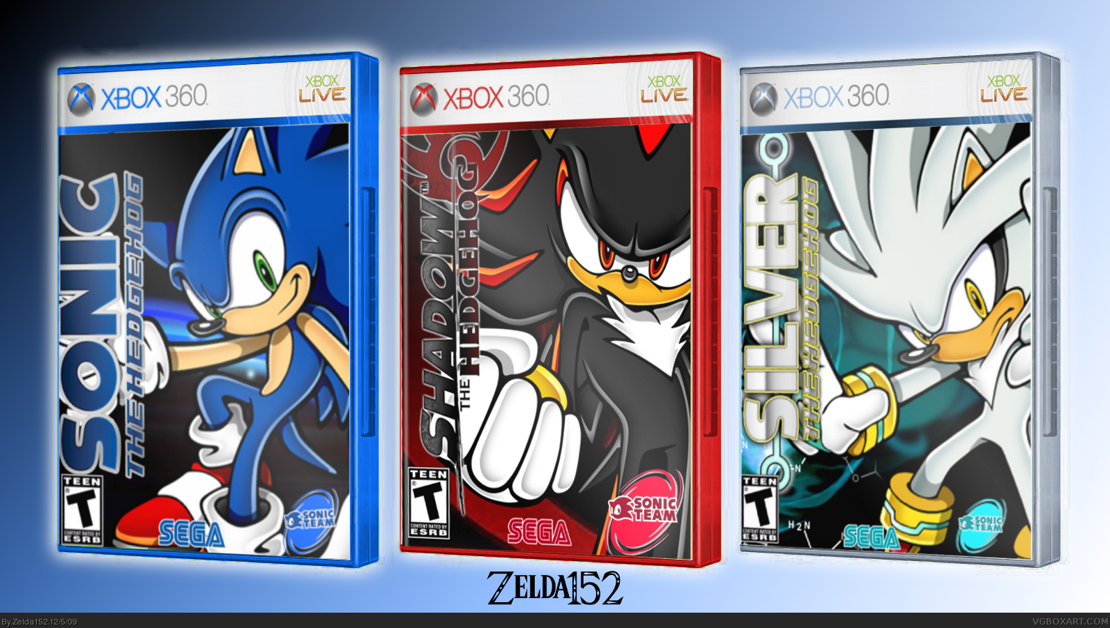 Sonic Collection box cover