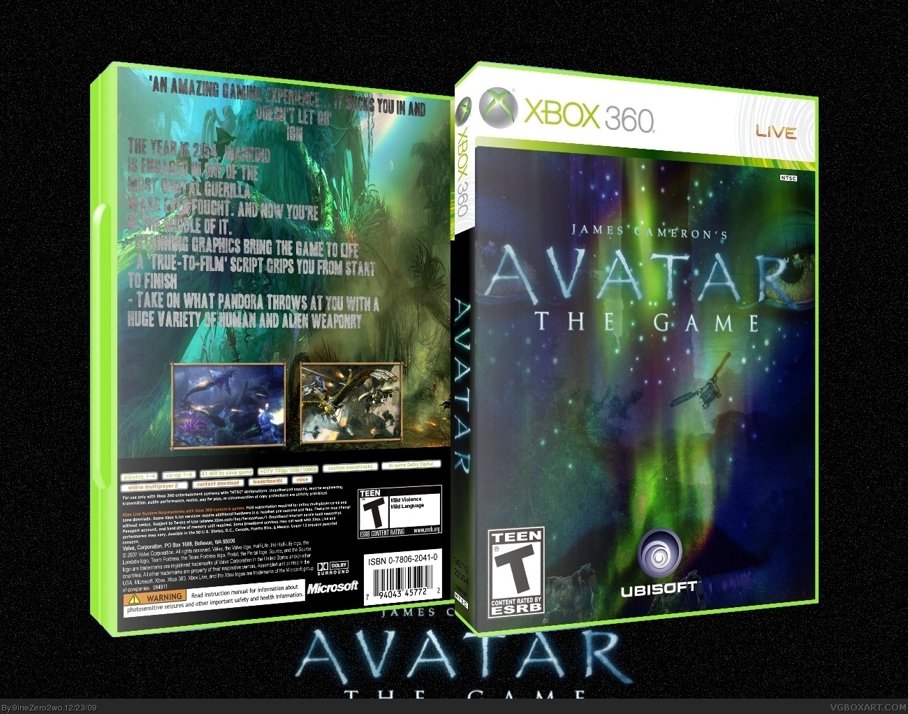Avatar: The Game box cover