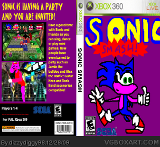 Sonic Smash! box art cover