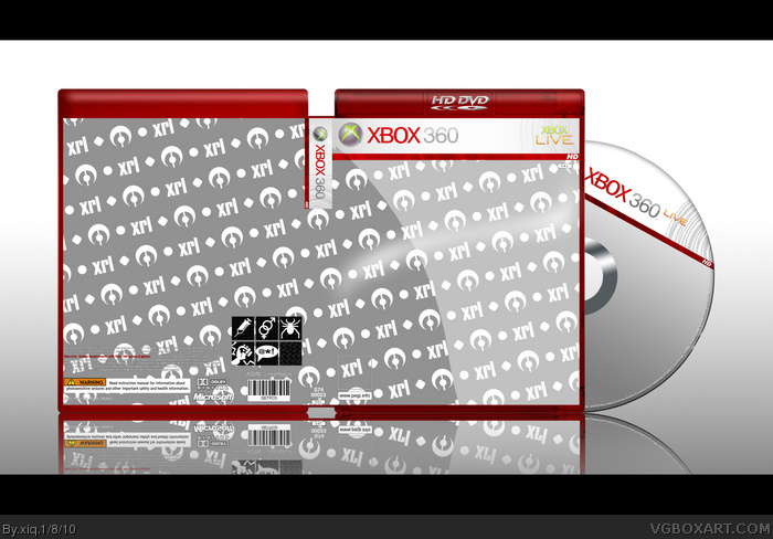 Xbox 360 HDLine Template box art cover