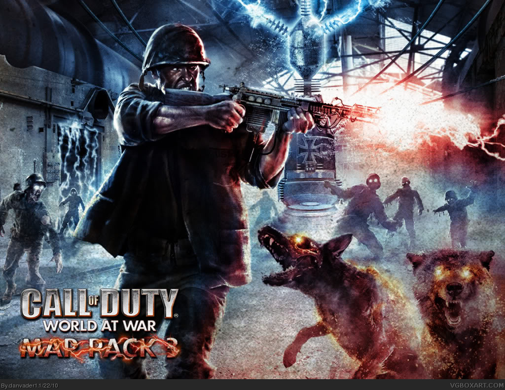 call of duty 7 nazi zombies box cover