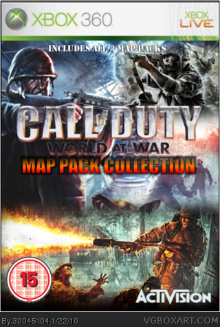 Call of Duty World at War: Map Pack Collection box cover