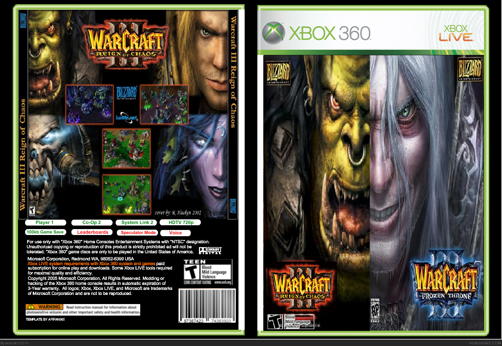 WarCraft Series box cover