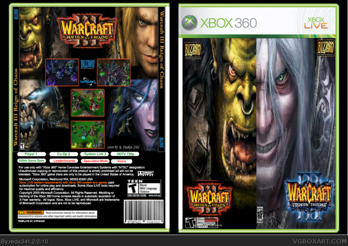 WarCraft Series box art cover
