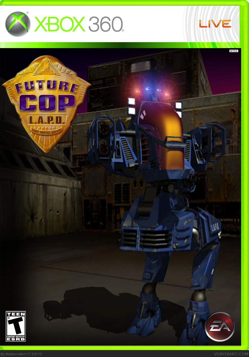 Future Cop L.A.P.D. box cover