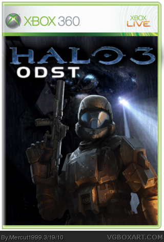 Halo 3: ODST box art cover
