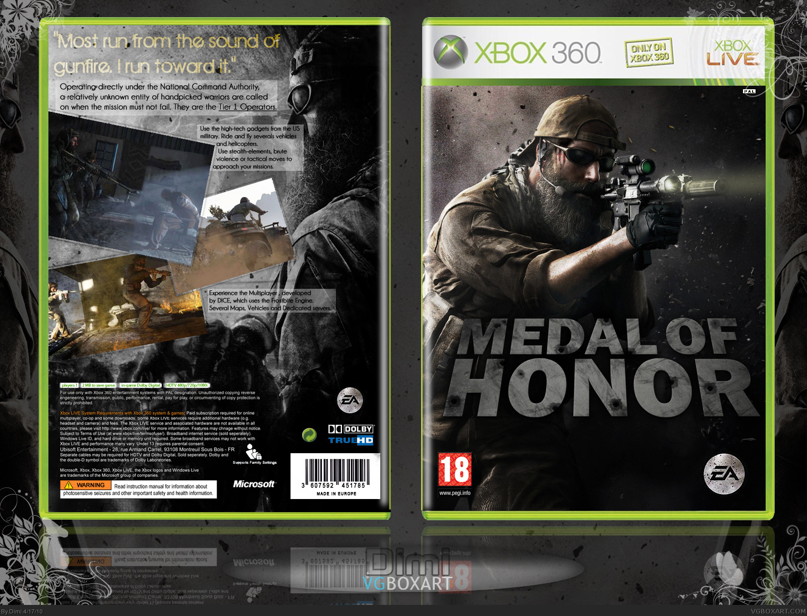 Medal of Honor box cover