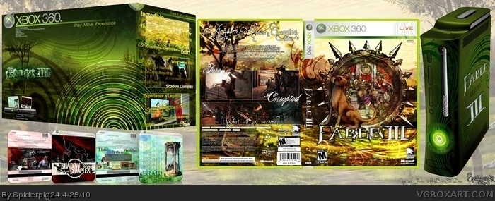 Fable III Bundle box art cover