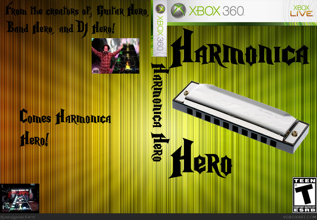 Harmonica Hero box cover