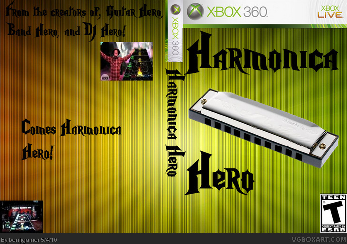 Harmonica Hero box art cover