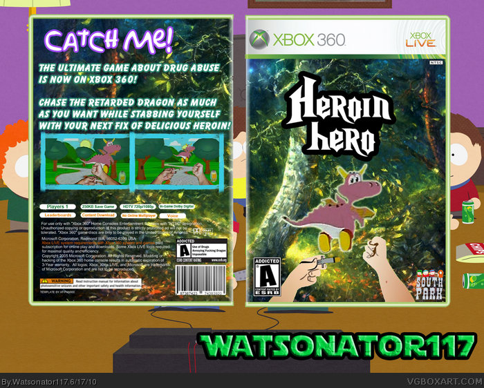 Heroin Hero box art cover