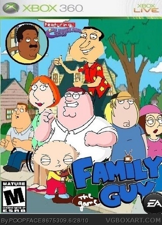 Family Guy the video game box cover