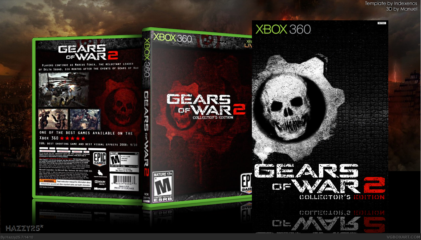 Gears of War 2: Collector's Edition box cover