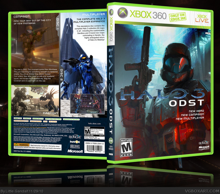 Halo 3: ODST (Bundle) box art cover