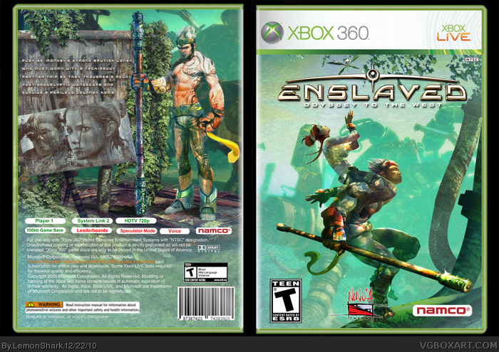 Enslaved: Odyssey to the West box art cover