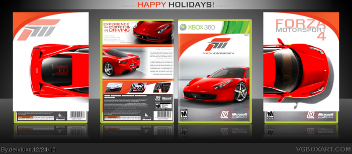 Forza Motorsport 4 box art cover