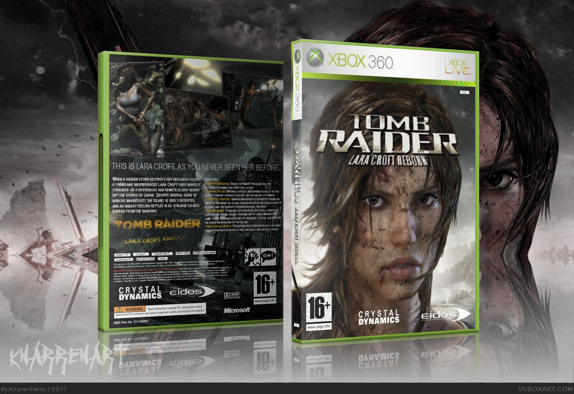 Tomb Raider: Lara Croft Reborn box cover