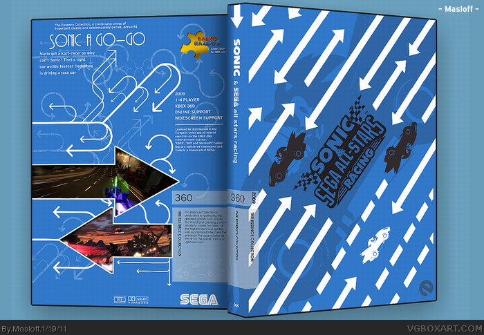 Sonic & Sega All-Star Racing box art cover