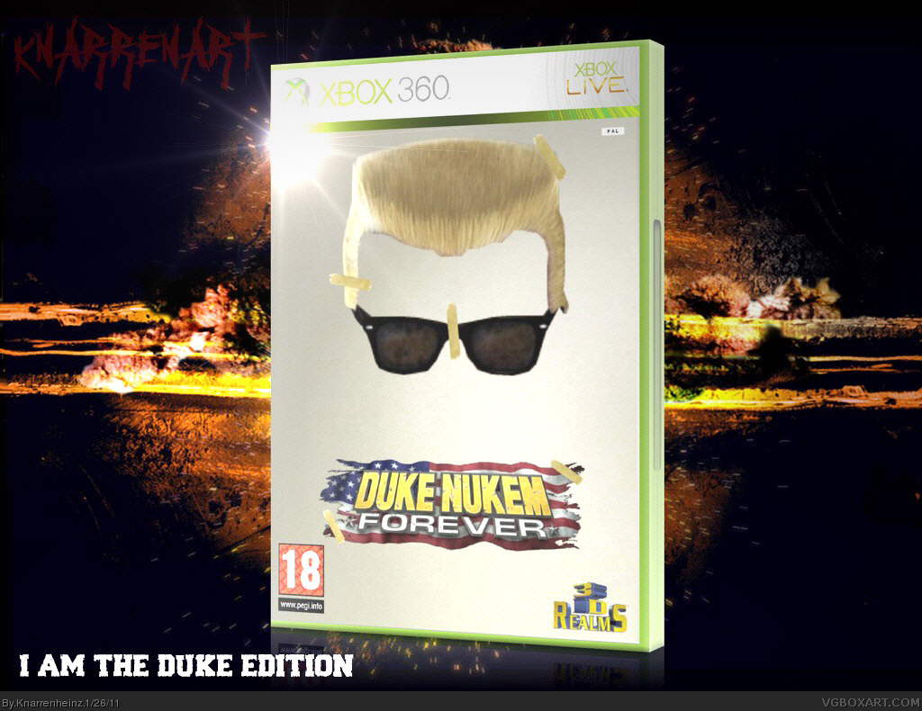 Duke Nukem Forever - I.A.T.D. Edition box cover