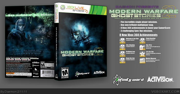 Modern Warfare 2: Ghost Stories box art cover