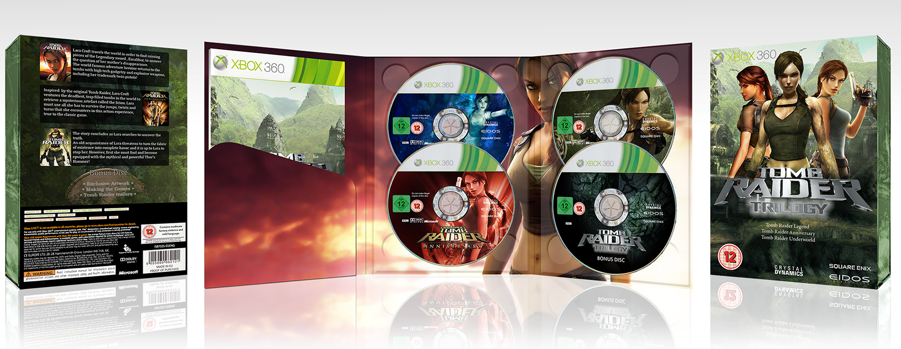 Tomb Raider Trilogy box cover