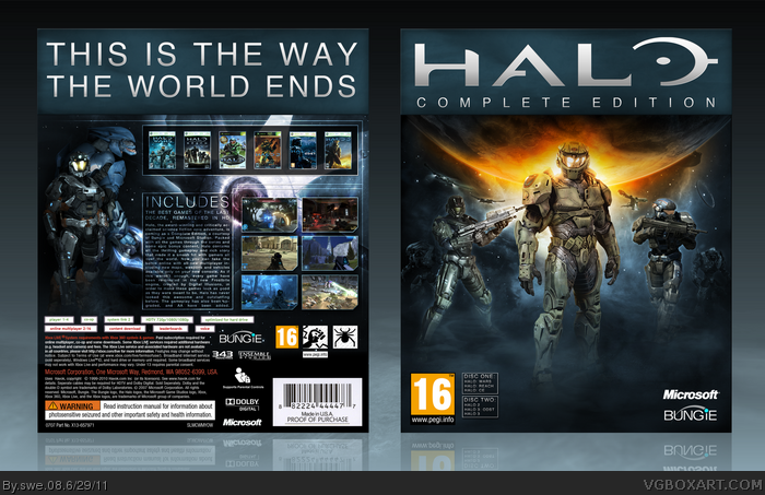 Halo: Complete Edition box art cover