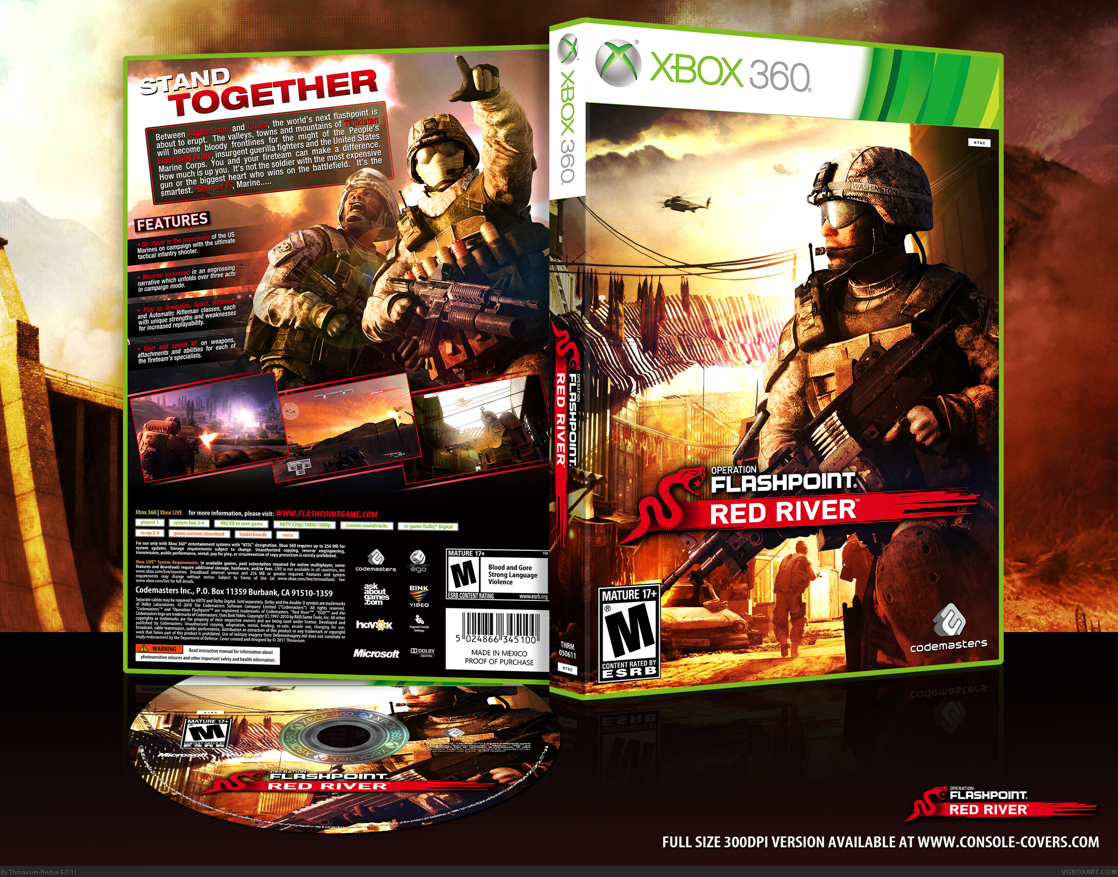 Operation Flashpoint: Red River box cover