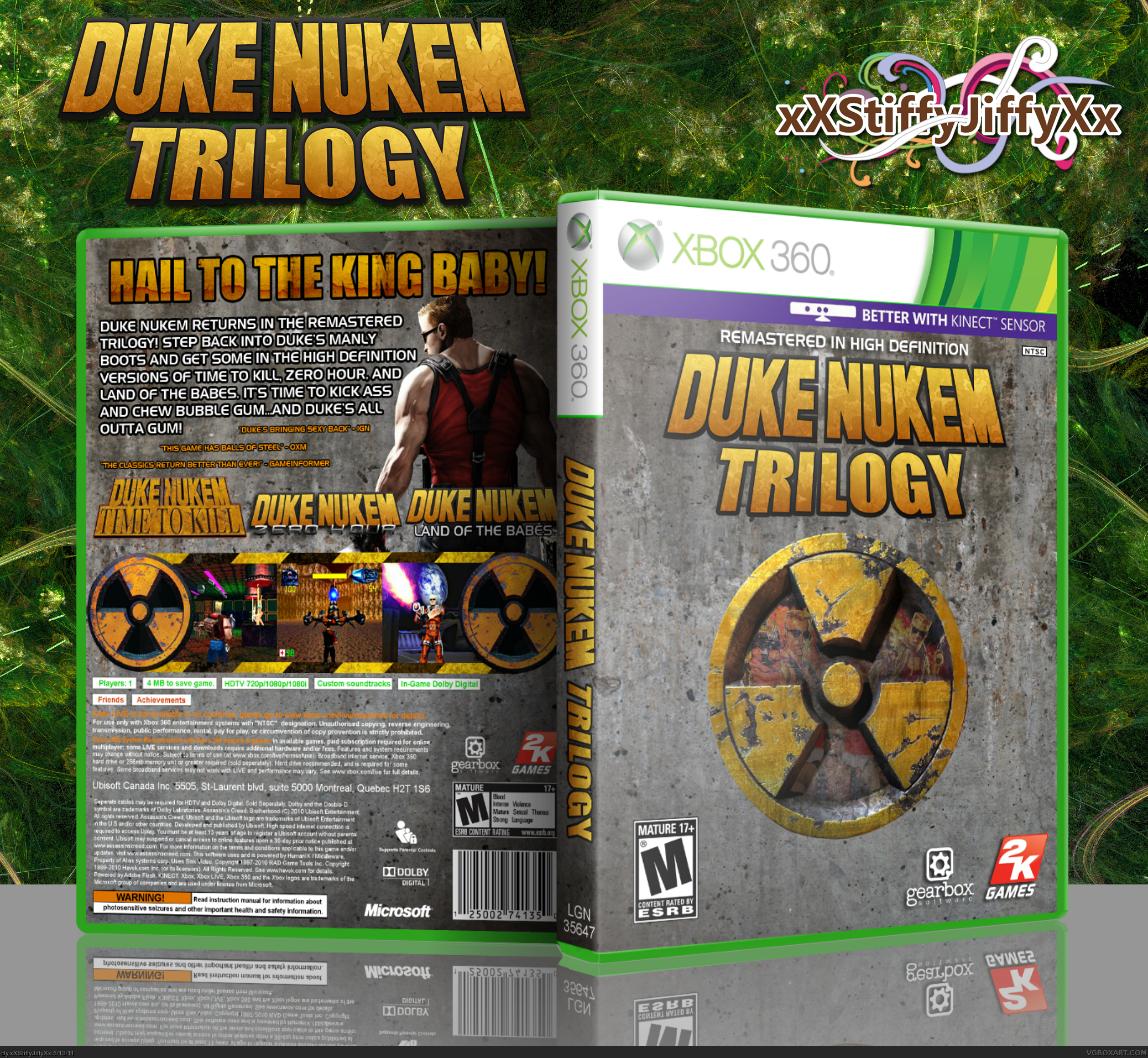 Duke Nukem Trilogy box cover