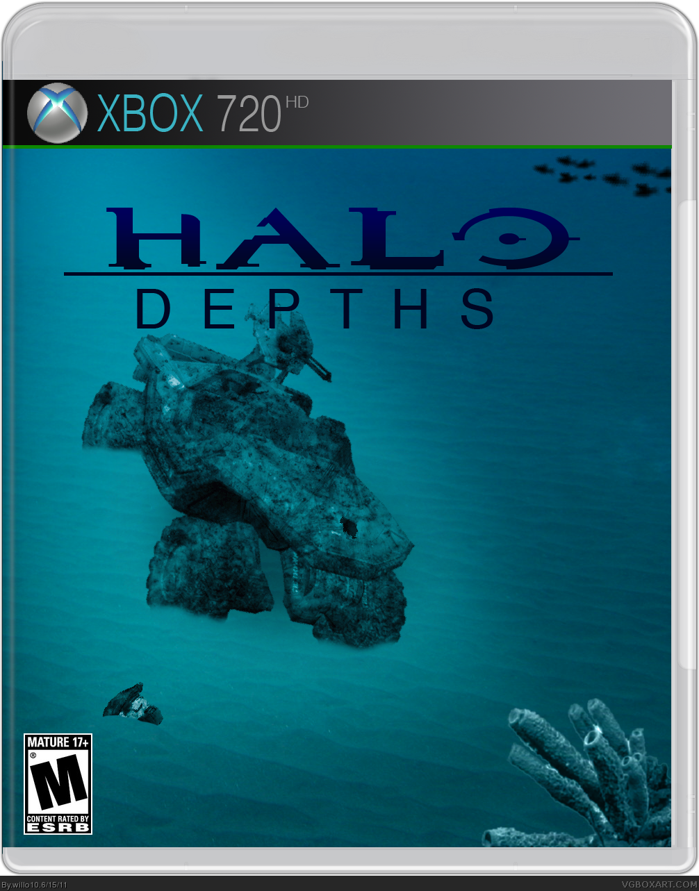 (720) Halo Depths box cover
