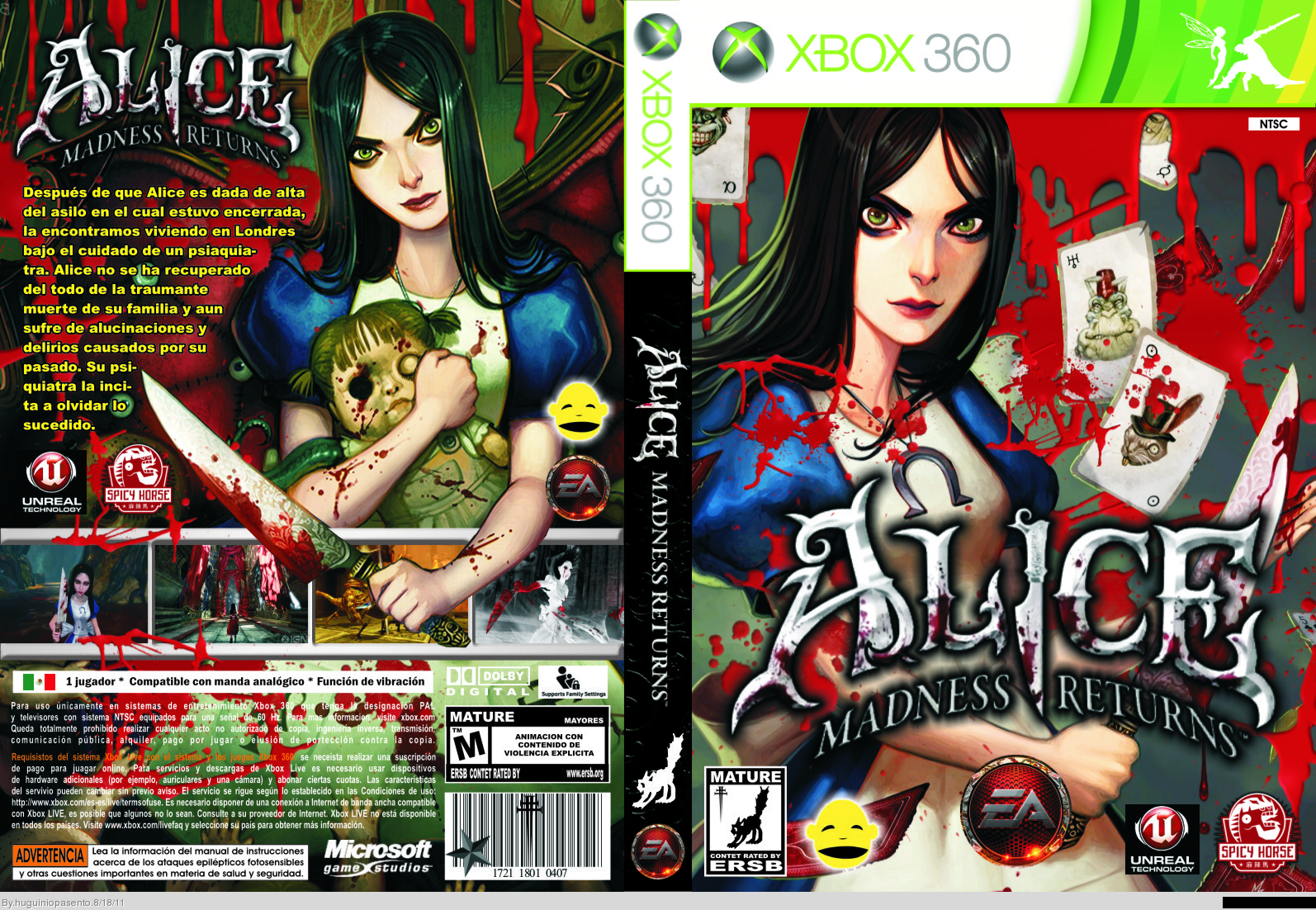 Alice: Madness Returns box cover