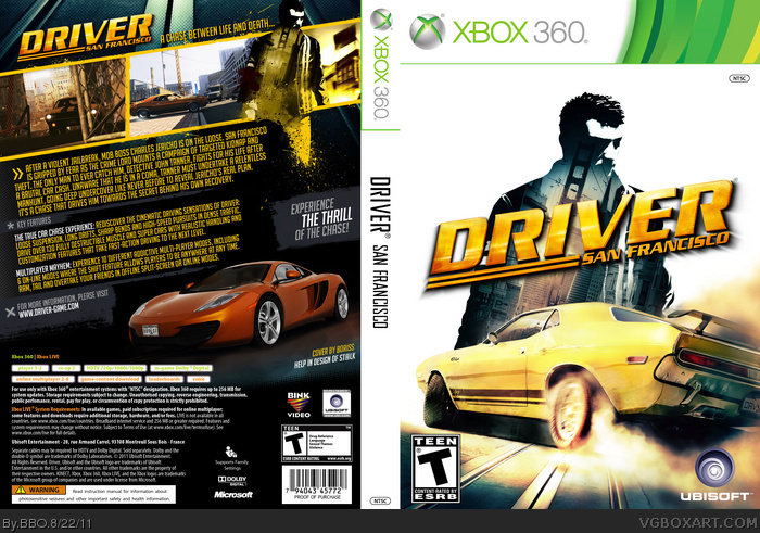 Driver San Francisco box art cover