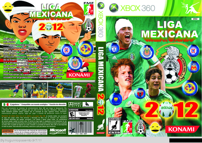 Liga Mexicana 2012 box art cover