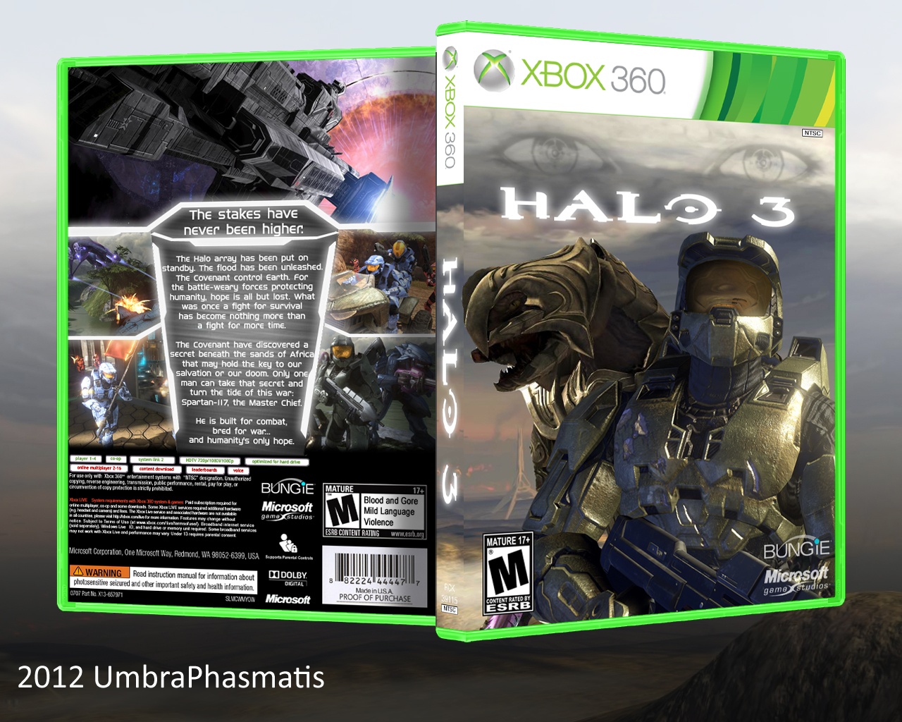 Halo 3 v2 box cover