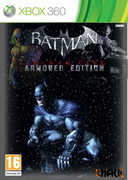 Batman arkhan city Armored edition box art cover