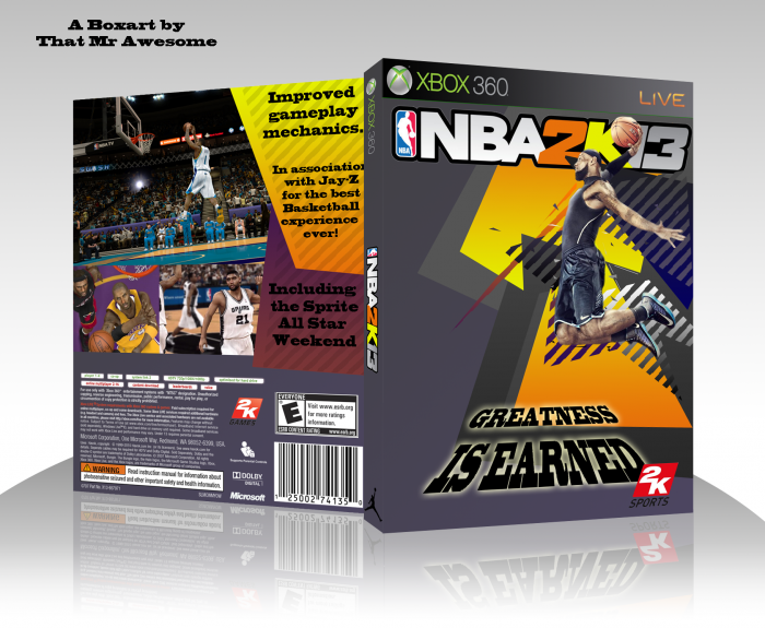 NBA 2k13 box art cover
