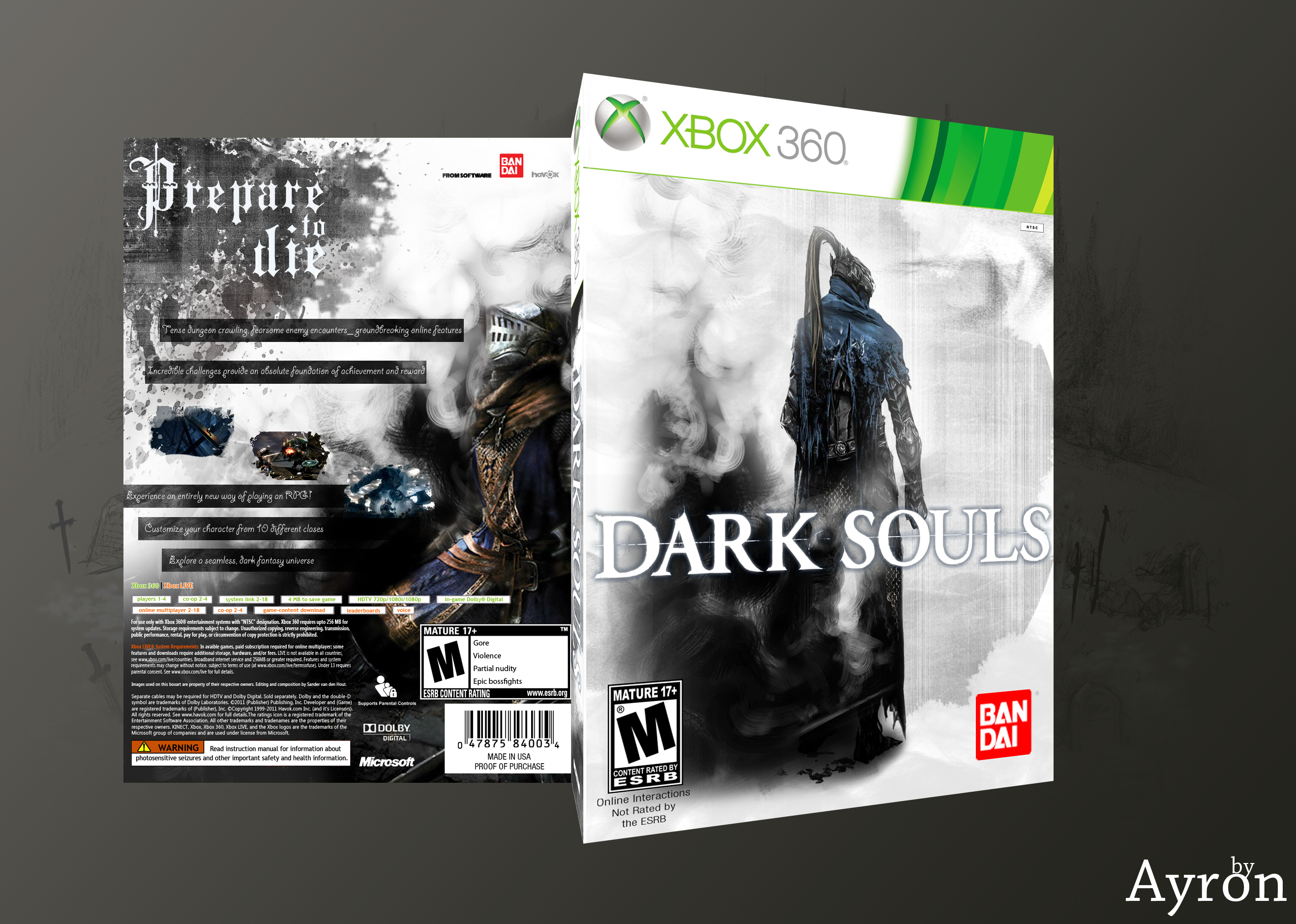 Dark Souls box cover