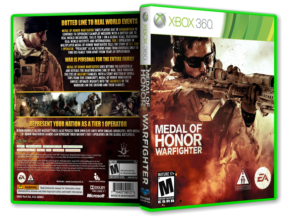 Medal of Honor: Warfighter box cover