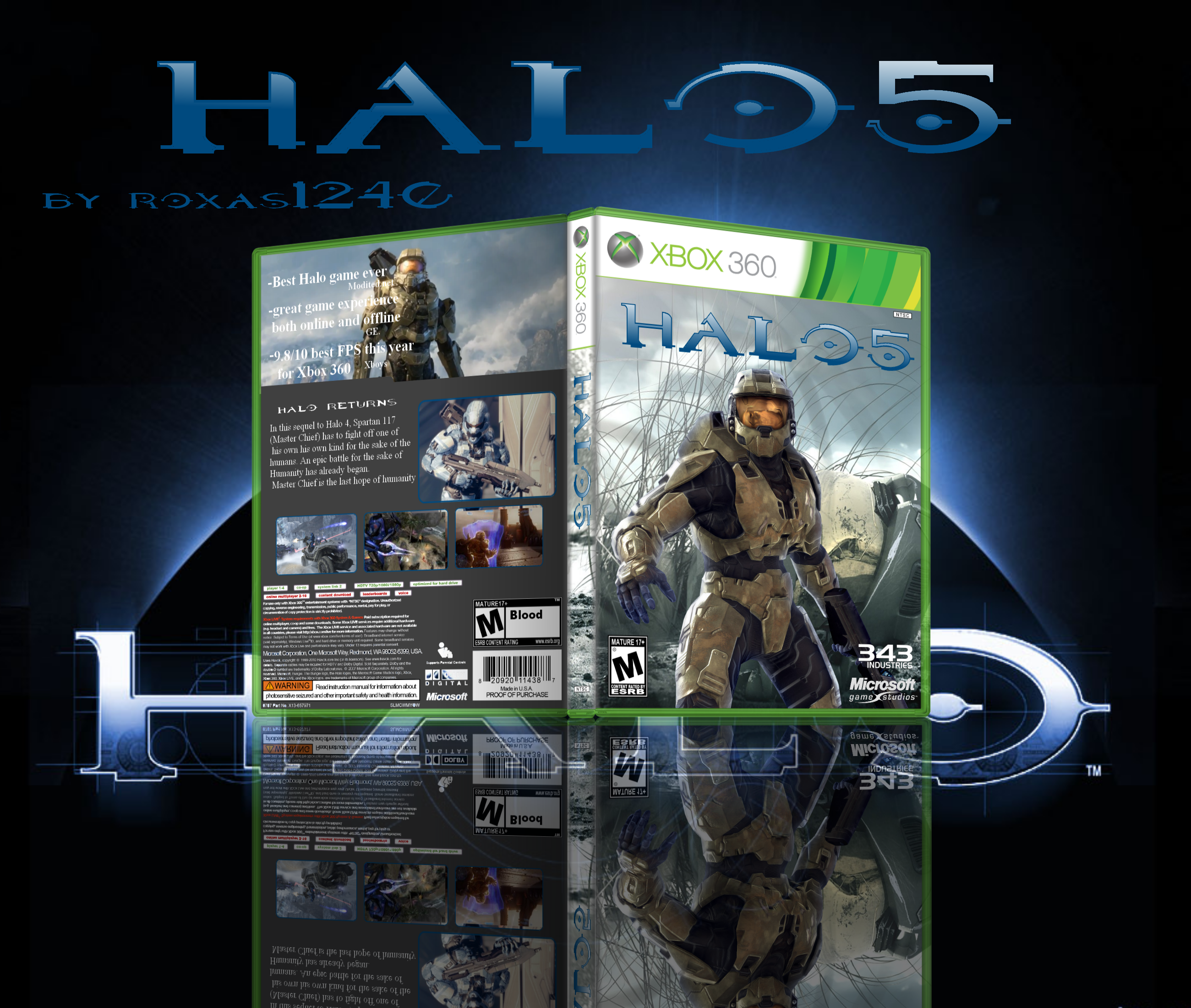 Halo 5 box cover