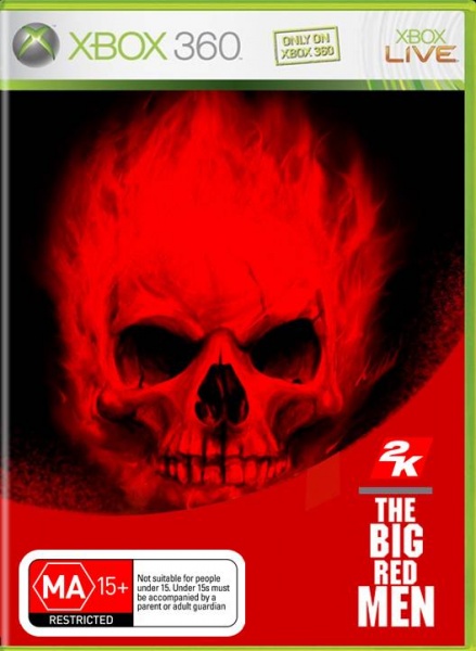 The Big Red Men xbox 360 box cover