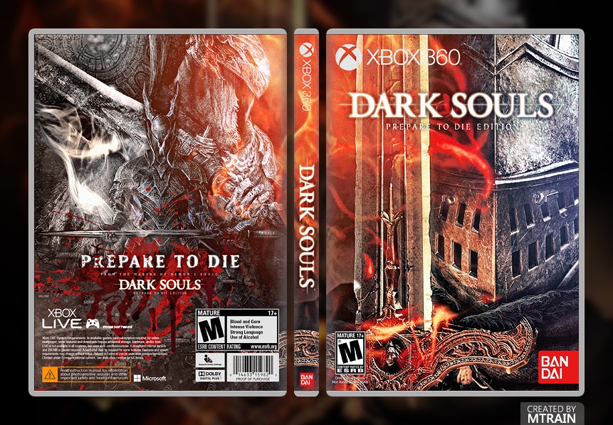 Dark Souls Prepared To Die Edition box cover