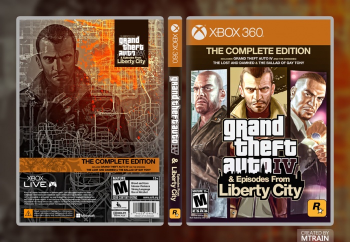 Grand Theft Auto IV: The Complete Edition box art cover