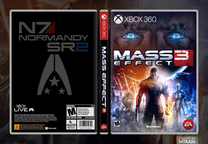 Mass Effect 3 box art cover