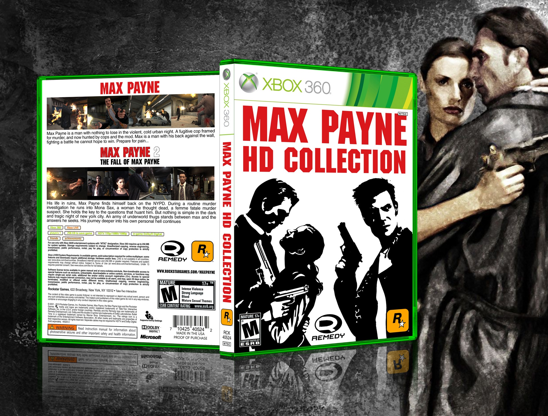 Max Payne HD Collection box cover