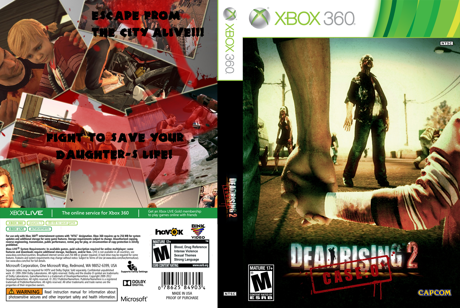 Dead Rising 2: Case Zero box cover