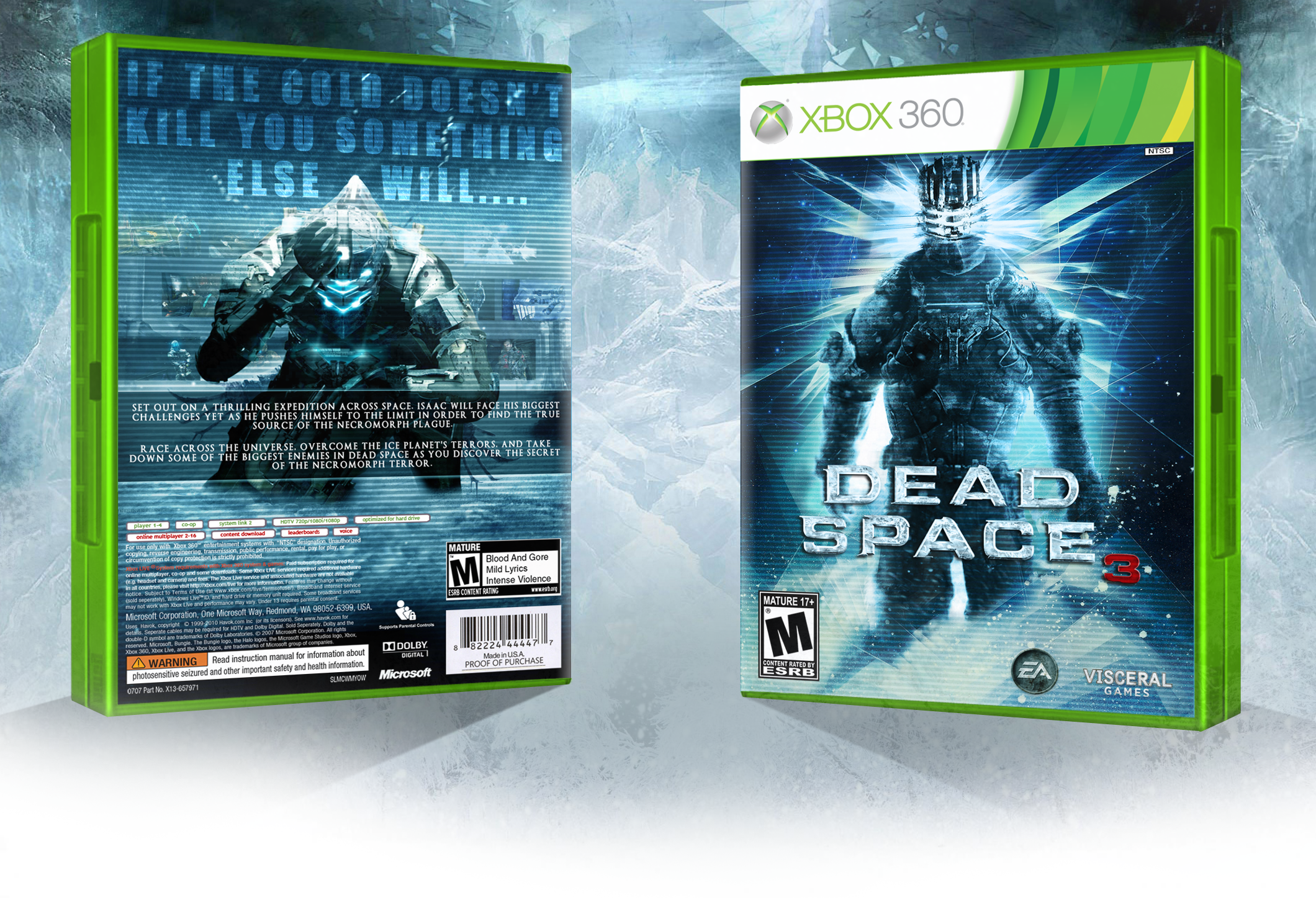 Dead Space 3 box cover