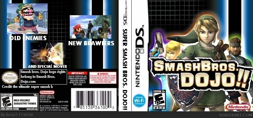 Smash Bros. Dojo!! box cover