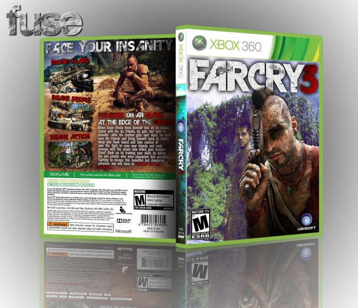 Far Cry 3 box art cover