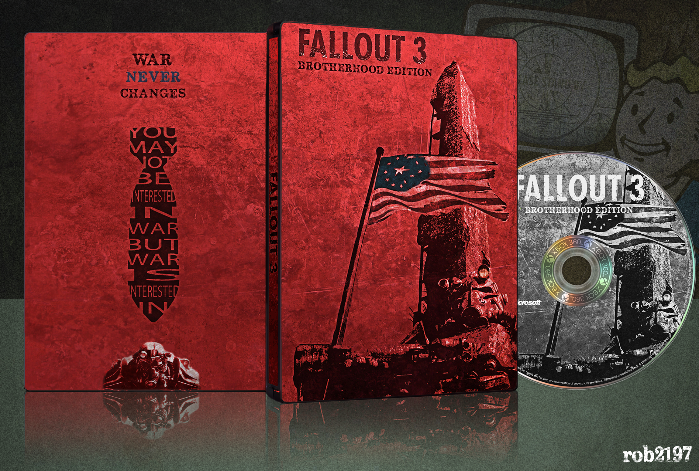 Fallout 3 Brotherhood Edition box cover
