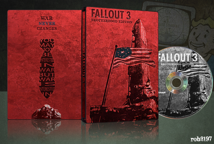 Fallout 3 Brotherhood Edition box art cover