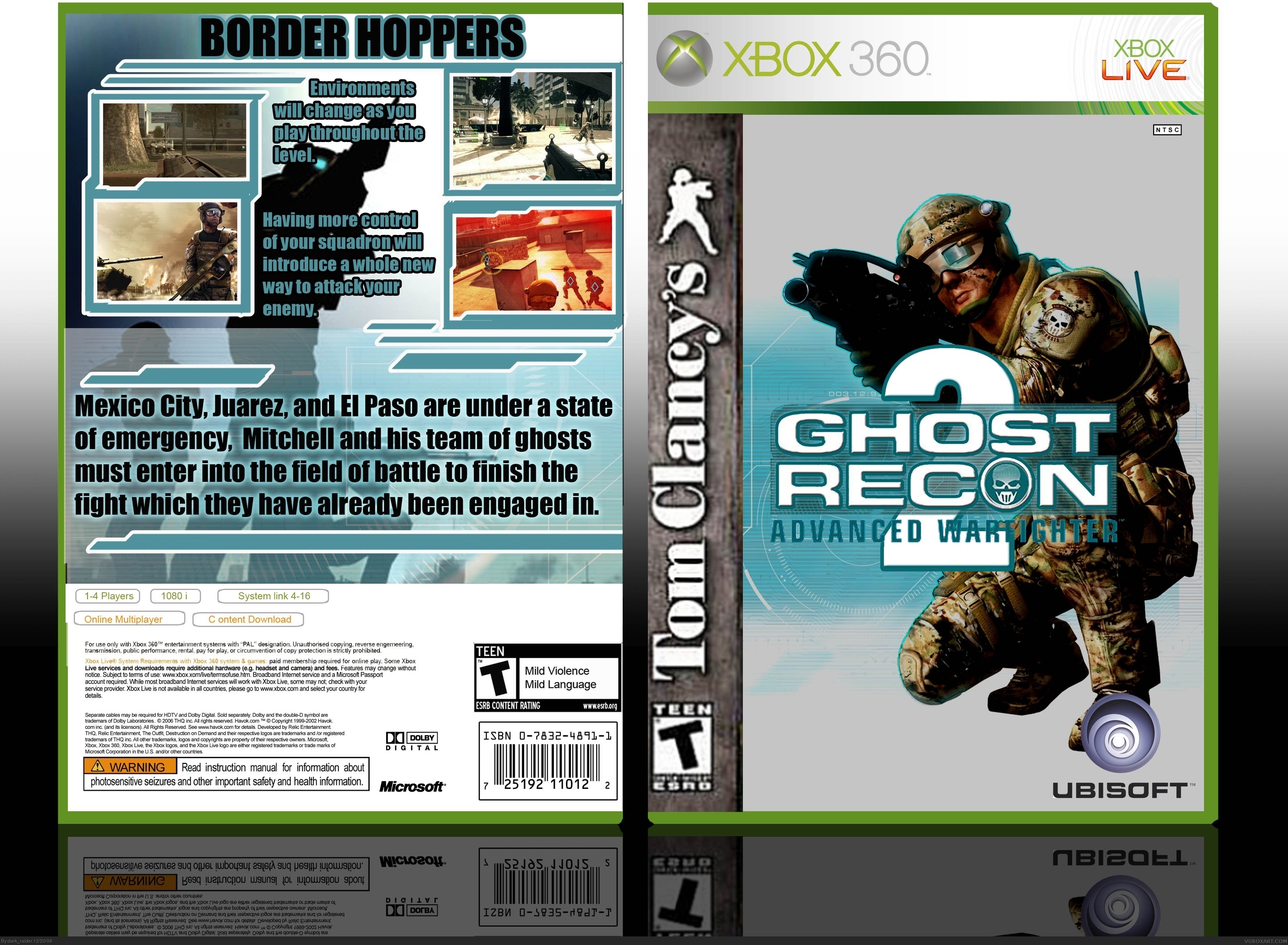 Tom Clancy's Ghost Recon: Advanced Warfighter 2 box cover